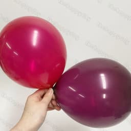 144Pcs Burgundy Wine Red Balloons Garland Kit Translucent Rose Red Balloons DIY Chrome Balloon Arch Wedding Birthday Party Decor
