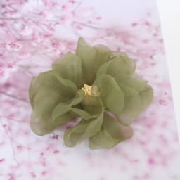 10PCS/Lot 6CM Handmade Chiffon Fabric Flowers Dress Hats Shoes Decoration Hair Accessories