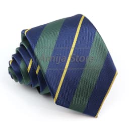 Brand New Men's Tie Red Blue Yellow Striped Plaid Jacquard Necktie Daily Wear Accessories Cravat Wedding Party Gift For A Man
