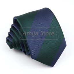 Brand New Men's Tie Red Blue Yellow Striped Plaid Jacquard Necktie Daily Wear Accessories Cravat Wedding Party Gift For A Man