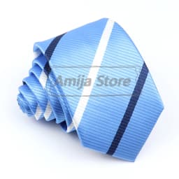 Brand New Men's Tie Red Blue Yellow Striped Plaid Jacquard Necktie Daily Wear Accessories Cravat Wedding Party Gift For A Man