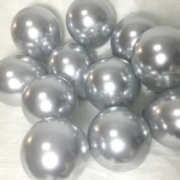 5-12Inch Gold Chrome Metal Balloon Metallic Gold Silver Latex Balloons Wedding Decoration Birthday Party Valentine's Day Cecor