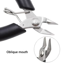 Diagonal Pliers Mini Bolt Cutters Small Soft Electronic Cutting Pliers Wire Insulators Rubber Handles Hand Tools