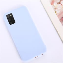 Candy Solid Color Silicone Case For Samsung Galaxy A02s SM-A025F Coque Matte Soft TPU Ultra thin Back Cover