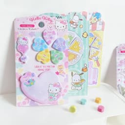 105 sheets Kawaii cartoon animals Sticky Notes Memo Pad Diary Stationary Flakes Scrapbook Decorative Cute Cartoon N Times Sticky