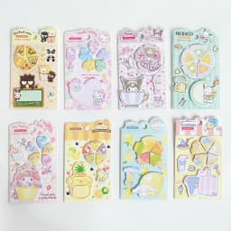 105 sheets Kawaii cartoon animals Sticky Notes Memo Pad Diary Stationary Flakes Scrapbook Decorative Cute Cartoon N Times Sticky