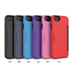 For iPhone 18 Pro Max 17 16 15 14 13 12 11 XS XR SE 2022  6 7 8 Plus Case Candy Color Card Slots Cover Business Capa