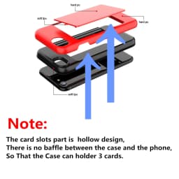 For iPhone 18 Pro Max 17 16 15 14 13 12 11 XS XR SE 2022  6 7 8 Plus Case Candy Color Card Slots Cover Business Capa