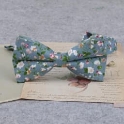Brand New Men Fashion Retro Flower Print Bow Ties For Man Casual School Boys Cats Pattern Neck Wear Bowtie Accessories Butterfly
