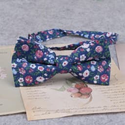 Brand New Men Fashion Retro Flower Print Bow Ties For Man Casual School Boys Cats Pattern Neck Wear Bowtie Accessories Butterfly