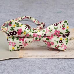 Brand New Men Fashion Retro Flower Print Bow Ties For Man Casual School Boys Cats Pattern Neck Wear Bowtie Accessories Butterfly
