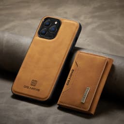 2 In 1 Detachable Magnetic Leather Case for IPhone 16 17 Pro Max 15 13 12 11 14 Plus Se 2022 Wallet Cover Cards Holder Pocket