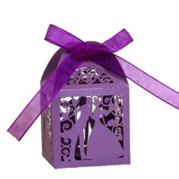 25pcs Wedding Bride Bridegroom Boutique Gift Box for Guest Favors Packaging Party Valentine's Day Gifts Wrapping Boxes Wholesale