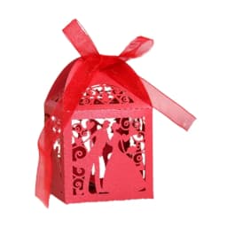 25pcs Wedding Bride Bridegroom Boutique Gift Box for Guest Favors Packaging Party Valentine's Day Gifts Wrapping Boxes Wholesale