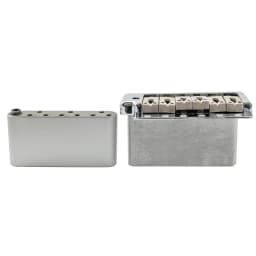 Musiclily Ultra 52.5mm Full Solid Brass/Steel Push-in Style Tremolo Block for ST Style Electric Guitar Wilkinson M Series Bridge
