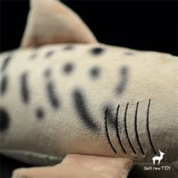 Sand Tiger Shark High Fidelity Anime Cute Plushie Billhead Shark Plush Toys Lifelike Animals Simulation Stuffed Doll Kawai Toy G