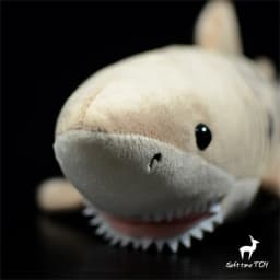 Sand Tiger Shark High Fidelity Anime Cute Plushie Billhead Shark Plush Toys Lifelike Animals Simulation Stuffed Doll Kawai Toy G