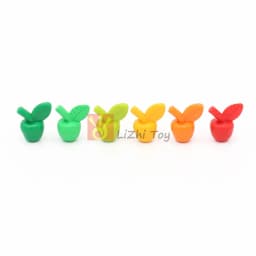 30pcs MOC Brick Compatible with 33051 Apple Food Fruit Plant DIY Building Blocks Assembles Particles Educational Figures Toys