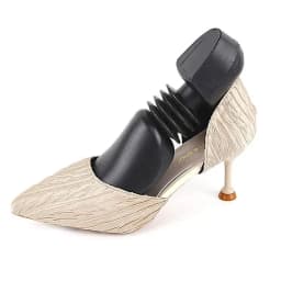 Household 1 pcs Practical Plastic Shoe Trees Adjustable Length Men/Women Shoe Trees Stretcher Boot Holder Organizers