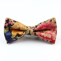 New Floral Cork Wood Bow Ties For Men Women Childern Wedding Casual Party Gift Fashion Novelty Handmade Solid Bowtie Accessories