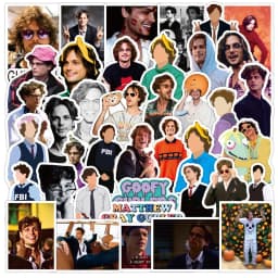10/30/50PCS Fashion Model Star Matthew Gray Gubler Graffiti Stickers Laptop Luggage Guitar Phone American Actor Sticker Kid Toy