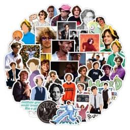 10/30/50PCS Fashion Model Star Matthew Gray Gubler Graffiti Stickers Laptop Luggage Guitar Phone American Actor Sticker Kid Toy