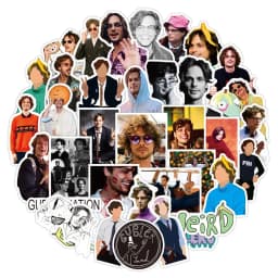 10/30/50PCS Fashion Model Star Matthew Gray Gubler Graffiti Stickers Laptop Luggage Guitar Phone American Actor Sticker Kid Toy