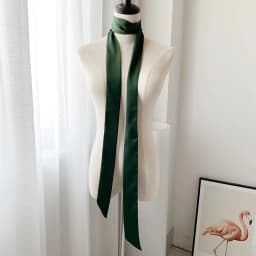 HOT Skinny Scarf Women's Belt Scarfs Narrow Smooth Satin Long Silk Pure Neckerchief Waistband Hair Band Arm Bag Ribbons 5X200CM