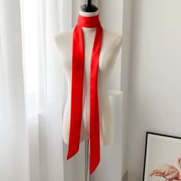 HOT Skinny Scarf Women's Belt Scarfs Narrow Smooth Satin Long Silk Pure Neckerchief Waistband Hair Band Arm Bag Ribbons 5X200CM