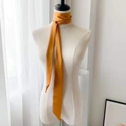 HOT Skinny Scarf Women's Belt Scarfs Narrow Smooth Satin Long Silk Pure Neckerchief Waistband Hair Band Arm Bag Ribbons 5X200CM