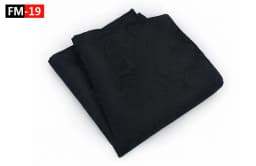 GUSLESON Men's Fashion Silk Soild Dot Print Handkerchiefs Business Casual Square Pockets Handkerchief Wedding Hankies