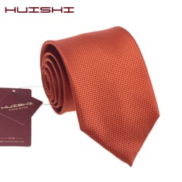 Solid Color Suit Dark Orange Neckties Men's Lapel Unisex Polyester Waterproof Retro Korean Style Colorful Neck Ties Accessories