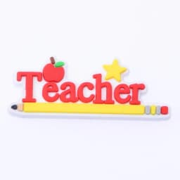 1pcs/lot Cute Cartoon Animals School Teacher Shoe Charms Shoe Decorations Accessories For Kids Gifts