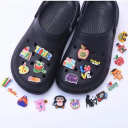 1pcs/lot Cute Cartoon Animals School Teacher Shoe Charms Shoe Decorations Accessories For Kids Gifts