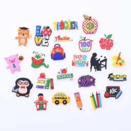 1pcs/lot Cute Cartoon Animals School Teacher Shoe Charms Shoe Decorations Accessories For Kids Gifts