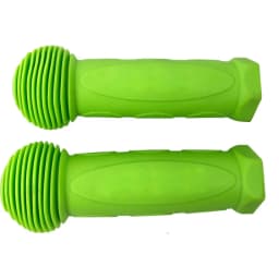 Colorful Scooter Handlebar Grips Anti Slip Rubber Handlebar Grip for Children Kids Bike Bicycle Skateboard Scooter Accessories