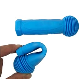 Colorful Scooter Handlebar Grips Anti Slip Rubber Handlebar Grip for Children Kids Bike Bicycle Skateboard Scooter Accessories