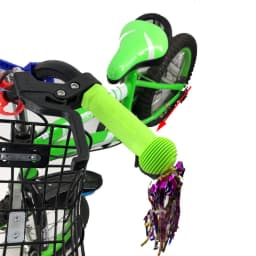 Colorful Scooter Handlebar Grips Anti Slip Rubber Handlebar Grip for Children Kids Bike Bicycle Skateboard Scooter Accessories