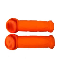 Colorful Scooter Handlebar Grips Anti Slip Rubber Handlebar Grip for Children Kids Bike Bicycle Skateboard Scooter Accessories