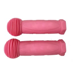 Colorful Scooter Handlebar Grips Anti Slip Rubber Handlebar Grip for Children Kids Bike Bicycle Skateboard Scooter Accessories
