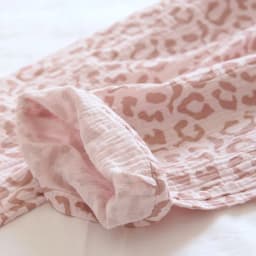 2026 Spring And Summer New Ladies Pants 100% Cotton Crepe Leopard Print Pajamas Sweat-absorbent Breathable Home Pants Trousers