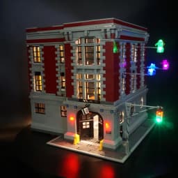 EASYLITE LED Light Set For 75827 Ghostbusters Firehouse Headquarters Blocks Bricks Only Lighting Kit Not Include Model