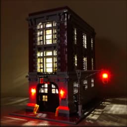 EASYLITE LED Light Set For 75827 Ghostbusters Firehouse Headquarters Blocks Bricks Only Lighting Kit Not Include Model