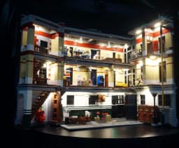 EASYLITE LED Light Set For 75827 Ghostbusters Firehouse Headquarters Blocks Bricks Only Lighting Kit Not Include Model