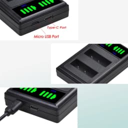NP-130 NP130 CNP-130 CNP130 LED Dual Battery Charger for Casio Exilim EX-H30 ZR100 ZR200 ZR300 ZR400 ZR410 ZR700 ZR1000 ZR1200