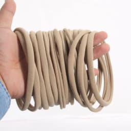 40pcs/lot 10CM In Dia Nylon Headband Elastic Hair Accessories 32cm In Perimeter Boutique Hairband Stretchy Head Wear Wrap