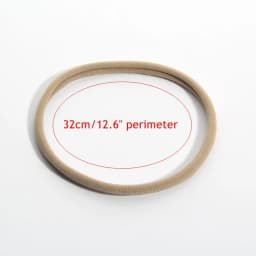 40pcs/lot 10CM In Dia Nylon Headband Elastic Hair Accessories 32cm In Perimeter Boutique Hairband Stretchy Head Wear Wrap