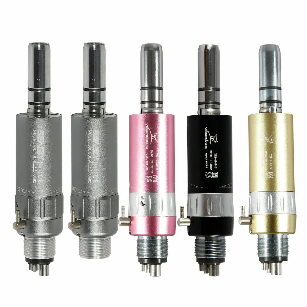 Dental Tool Slow Low Speed Air Motor Micromotor 2/4 Hole Connector Contra Straight Handpiece Free Shipping