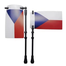 Brick Parts 2335 National Flag for Military Figure Land Force Square Flags Accessory Bricklink Building Block Particles Brickset