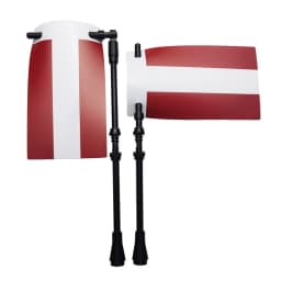 Brick Parts 2335 National Flag for Military Figure Land Force Square Flags Accessory Bricklink Building Block Particles Brickset